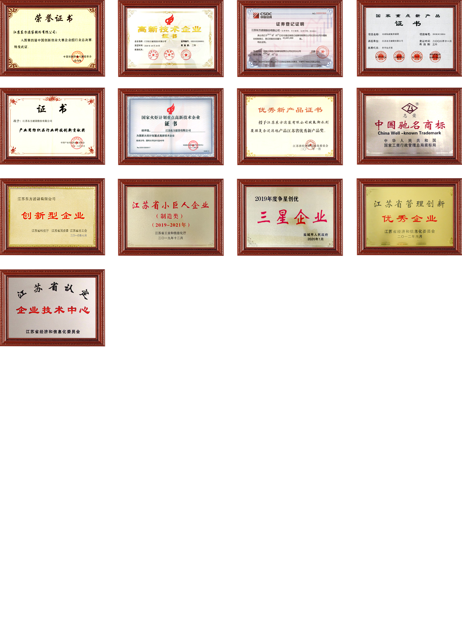 江苏东方滤袋股份有限公司
