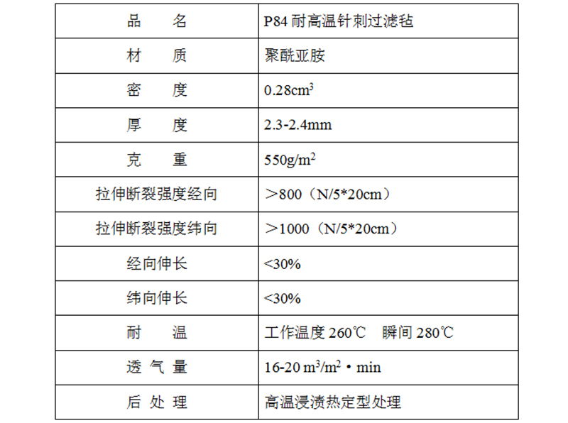 高温滤袋厂家